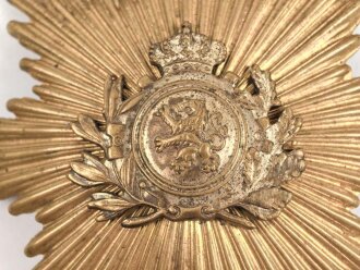 Belgien, Emblem für einen Lederhaube. So...