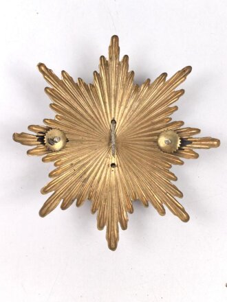 Belgien, Emblem für einen Lederhaube. So zusammengehörig ? Breite knapp über 10cm