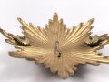 Belgien, Emblem für einen Lederhaube. So zusammengehörig ? Breite knapp über 10cm