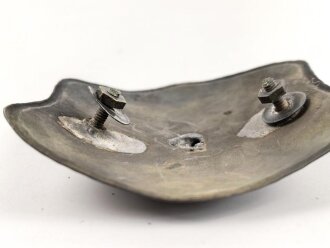 Helmemblem Messingblech. Breite knapp 9,5cm. Für Feuerwehrhaube ?