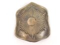 Helmemblem Messingblech. Breite knapp 9,5cm. Für Feuerwehrhaube ?