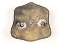 Helmemblem Messingblech. Breite knapp 9,5cm. Für Feuerwehrhaube ?