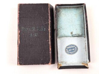 Bayern, Etui zum Militär Verdienstkreuz 3. Klasse....