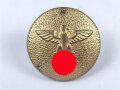 Knopf für einen Dienstrock der NSDAP, golden, 21mm