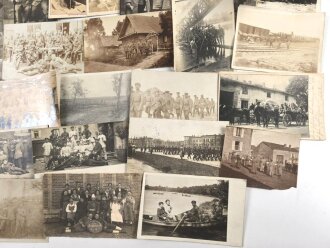 1.Weltkrieg, Konvolut 50 Fotos, meist im Postkartenformat