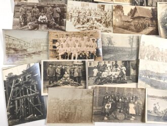 1.Weltkrieg, Konvolut 50 Fotos, meist im Postkartenformat