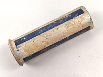 Rauchspurpatrone blau Wehrmacht. Abgeschossene, leere...
