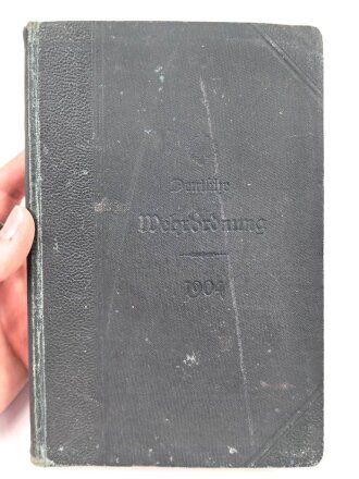 "Deutsche Wehrordnung vom 22. November 1888"...