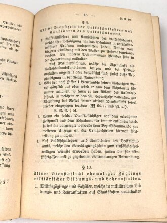 "Deutsche Wehrordnung vom 22. November 1888" 420 Seiten, DIN A5