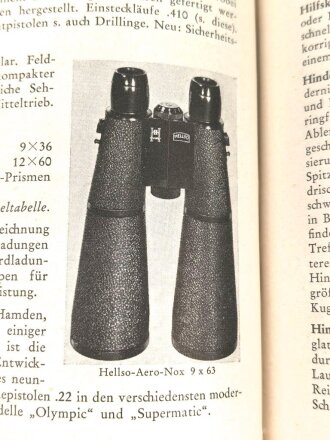 Deutschland nach 1945 , Walter Lampel "Waffenlexikon für Jäger und Schützen" datiert 1966, ca. 620 Seiten teilweise falsch gebunden, DIN A5
