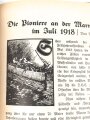 "Unsere Pioniere im Weltkriege" datiert 1923, 220 Seiten, DIN A5