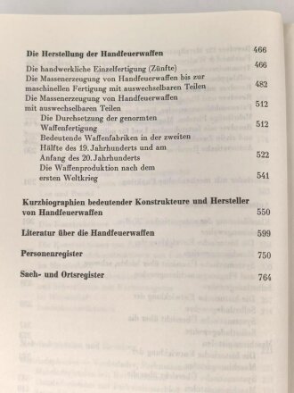 "LUGS Handfeuerwaffen Band 1 und 2" im Schuber, wohl aus den 1970iger Jahren, über 1200 Seiten, gebraucht