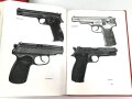 "LUGS Handfeuerwaffen Band 1 und 2" im Schuber, wohl aus den 1970iger Jahren, über 1200 Seiten, gebraucht