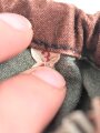 Bundeswehr, Paar Tarnhandschuhe aus den 1950iger Jahren. Stark getragen