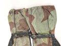 Bundeswehr, Paar Tarnhandschuhe aus den 1950iger Jahren. Stark getragen