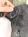 Bundeswehr, Paar Tarnhandschuhe aus den 1950iger Jahren. Stark getragen