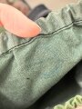 Bundeswehr, einzelner Tarnhandschuh aus den 1950iger Jahren. Stark getragen