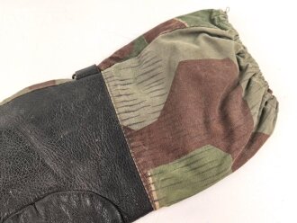 Bundeswehr, einzelner Tarnhandschuh aus den 1950iger Jahren. Stark getragen