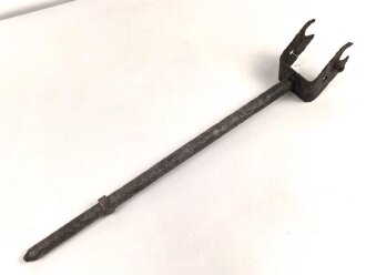 1.Weltkrieg, Hilfslafette für MG08 ? Gereinigter Bodenfund aus alter Sammlung.