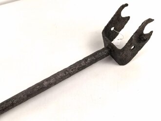 1.Weltkrieg, Hilfslafette für MG08 ? Gereinigter Bodenfund aus alter Sammlung.