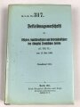 REPRODUKTION D.V.E. Nr. 317 "Bekleidungsvorschrift für Offiziere, Sanitätsoffiziere und Veterinäroffiziere des königlich Preußischen Heeres" ca. 250 Seiten, DIN A5
