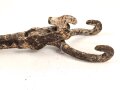 1.Weltkrieg, mir unbekanntes Ausrüstungsstück, unereinigter Bodenfund aus alter Sammlung, Gesamtlänge etwa 52cm