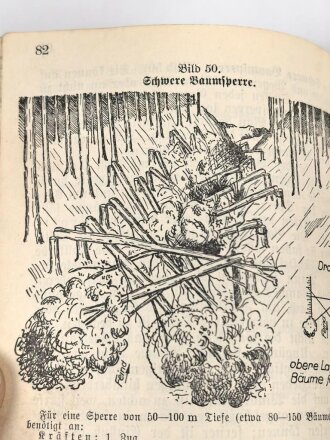H. Dv. 316 "Pionierdienst aller Waffen" datiert 1936, 428 Seiten, kleinformat