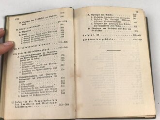 H. Dv. 316 "Pionierdienst aller Waffen" datiert 1936, 428 Seiten, kleinformat