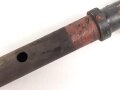Fahrzeugteil Wehrmacht ? Durchmesser 28mm, Gesamtlänge 81cm. Originallack