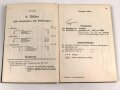 "Das Kommandobuch - Ererzierregiement für die Infanterie" datiert 1915, 198 Seiten, kleinformat