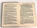 "Das Kommandobuch - Ererzierregiement für die Infanterie" datiert 1915, 198 Seiten, kleinformat