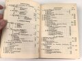 "Das Kommandobuch - Ererzierregiement für die Infanterie" datiert 1915, 198 Seiten, kleinformat