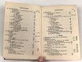 "Das Kommandobuch - Ererzierregiement für die Infanterie" datiert 1915, 198 Seiten, kleinformat