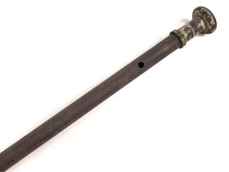 Fahrzeugteil Wehrmacht ? Durchmesser 28mm, Gesamtlänge 81cm. Originallack