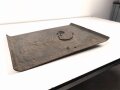 1.Weltkrieg Grabenschild. Gereinigter Fundzustand mit resten des Originallack. Aus alter Sammlung.