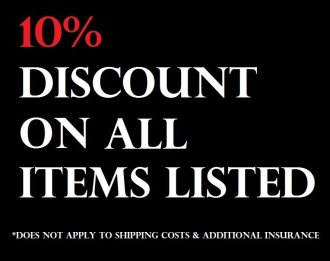 10% Rabatt auf alle Artikel im Shop