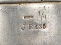 1.Weltkrieg Trinkbecher, Ausführung in Aluminium, undatiertes Kammerstück I.R.135