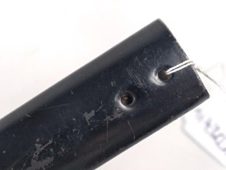1.Weltkrieg, Scheide für einen Grabendolch. Originallack, Länge 15,8cm