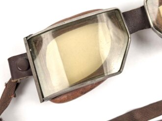 Alte Motorrad oder Fliegerbrille. Alter und Herkunft...