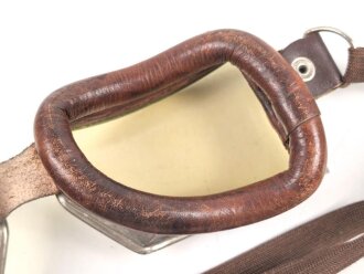 Alte Motorrad oder Fliegerbrille. Alter und Herkunft unbekannt.