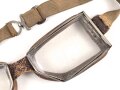 Alte Motorrad oder Fliegerbrille. Alter und Herkunft unbekannt.