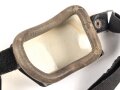 Alte Motorrad oder Fliegerbrille. Alter und Herkunft unbekannt.
