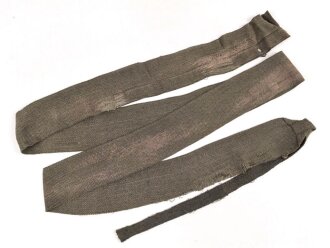 1.Weltkrieg, Paar Wickelgamaschen feldgrau. Stark getragenes Paar