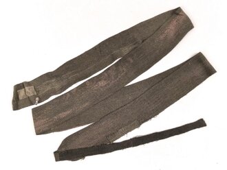 1.Weltkrieg, Paar Wickelgamaschen feldgrau. Stark getragenes Paar