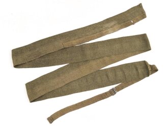 1.Weltkrieg, Paar Wickelgamaschen graugrün. Stark getragenes Paar