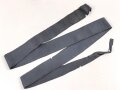 Paar Wickelgamaschen aus hellblauem Filz, Alter und Herkunft unbekannt