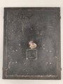 Gehäusedeckel zum Zubehörtornister für Funk Horch Empfänger b der Wehrmacht. Originallack ?