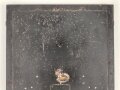 Gehäusedeckel zum Zubehörtornister für Funk Horch Empfänger b der Wehrmacht. Originallack ?