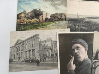 Kaiserreich und 1. Weltkrieg, 10 Stück Ansichtskarten