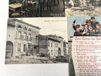 Kaiserreich und 1. Weltkrieg, 10 Stück Ansichtskarten